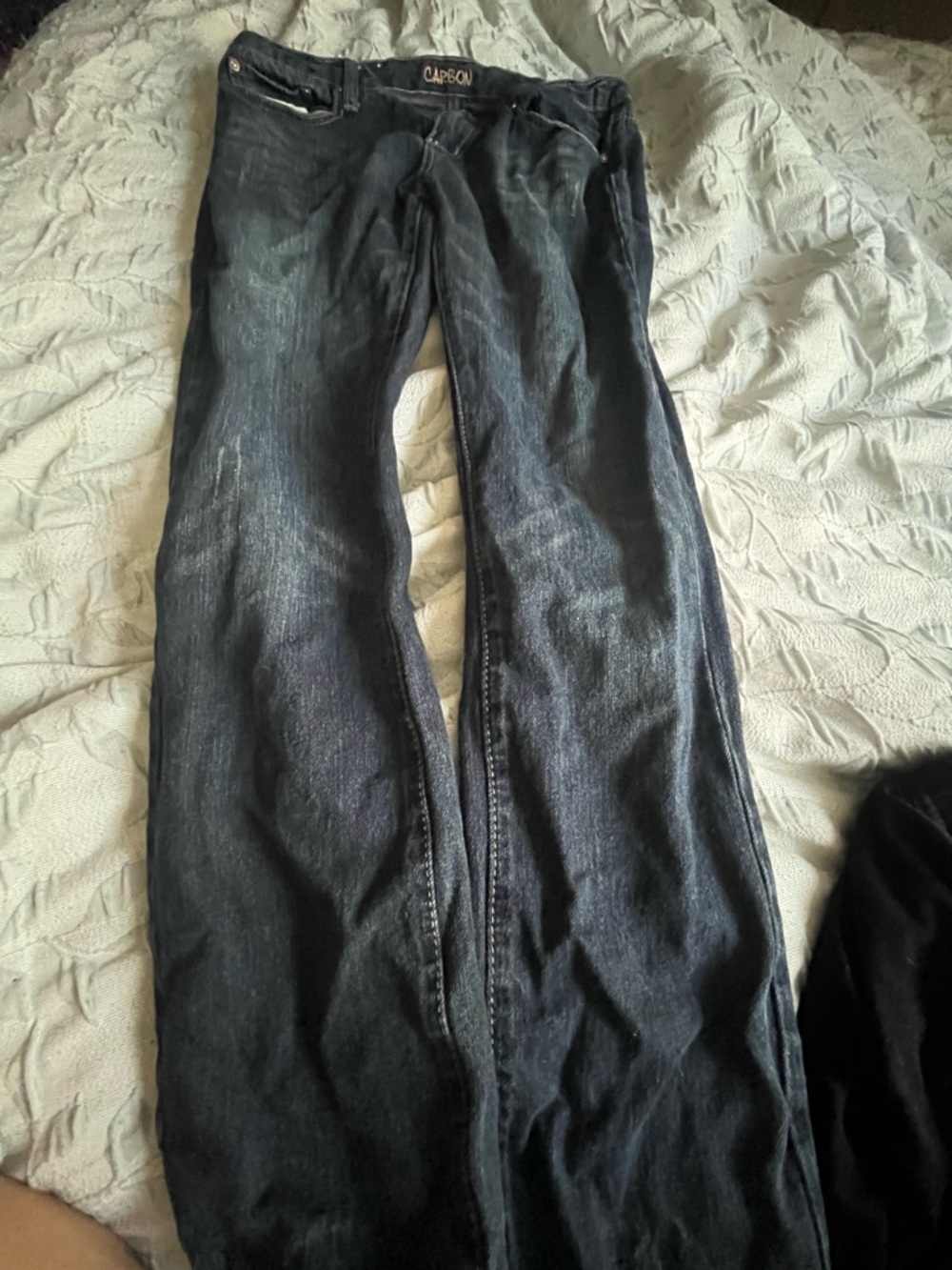 Carbon Men’s Dark Blue Straight Jeans